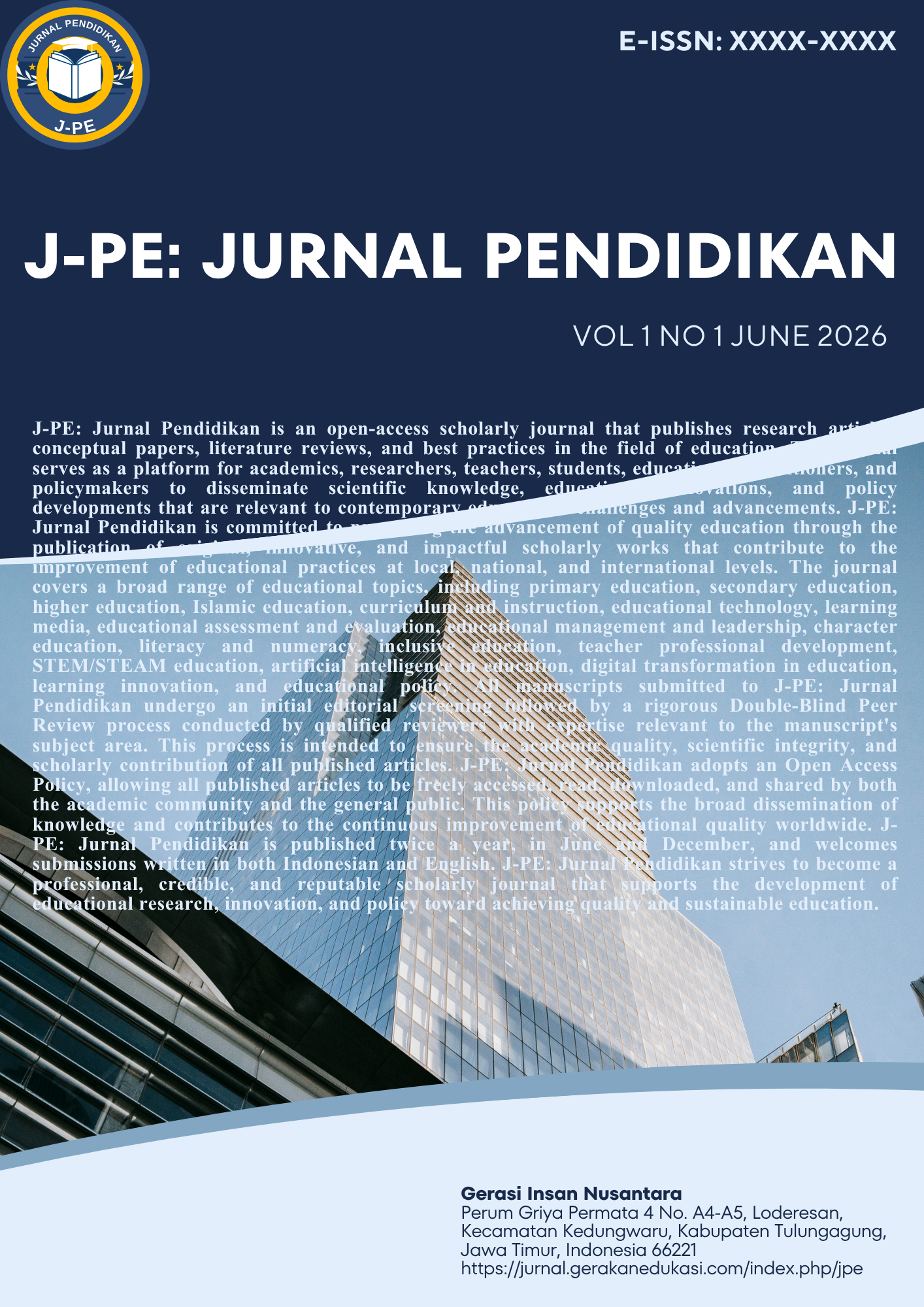 					View Vol. 1 No. 1 (2026): Vol 1 No 1 June 2026
				